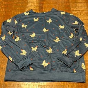 Pixie Lady M Chicken Novelty Sweatshirt